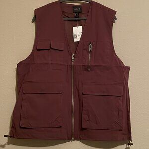Forever 21, Size L, Mens Oversized, Lightweight, Utility Vest, NEW!